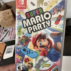 Sealed Super Mario Party For Switch
