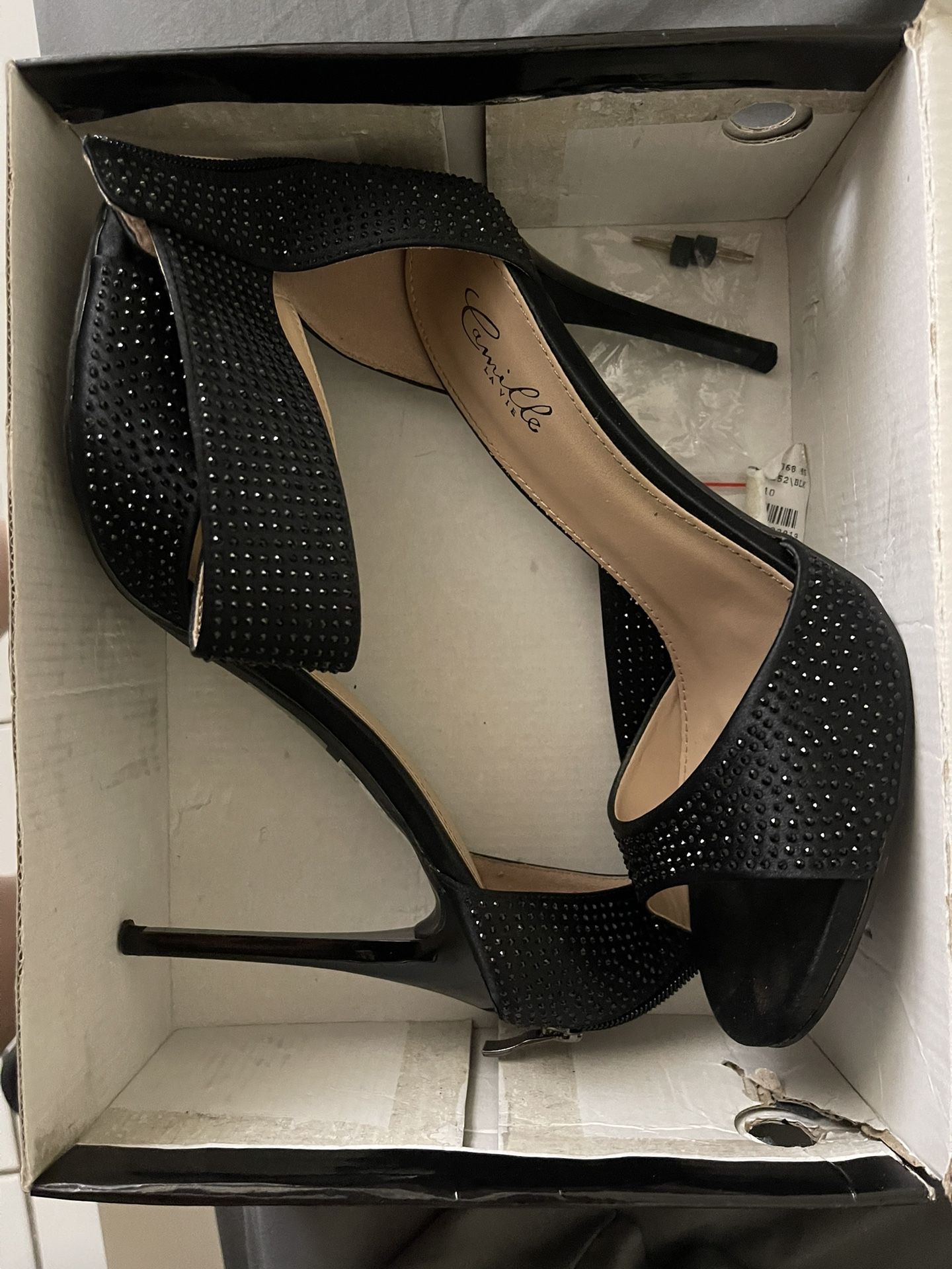 Black heels