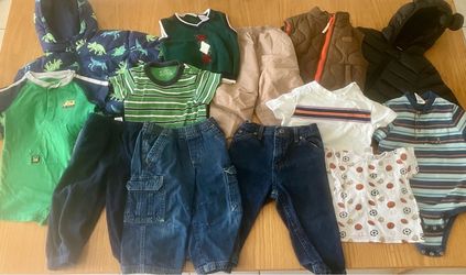 13 Piece Lot of Boys Clothes