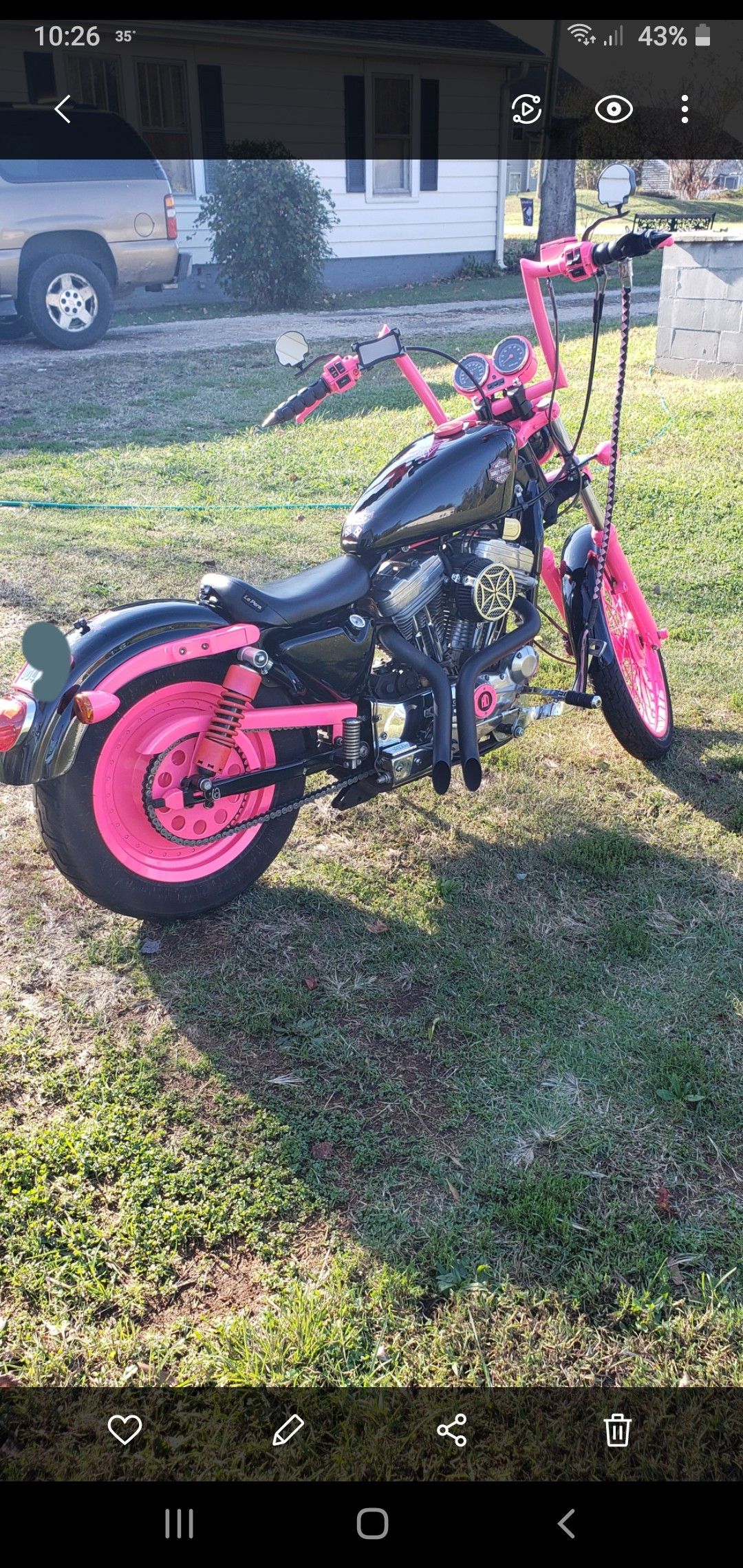 91 Harley Davidson sportster 883/ upgraded to a 1200