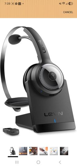  Wireless Headset with Mic for Work.