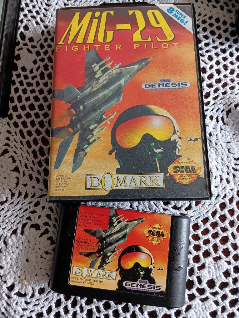 Mig-29 Fighter Pilot Sega Genesis