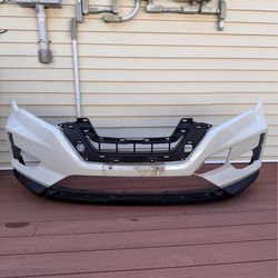 2020 nissan rogue front bumper QAB WHITE PEARL