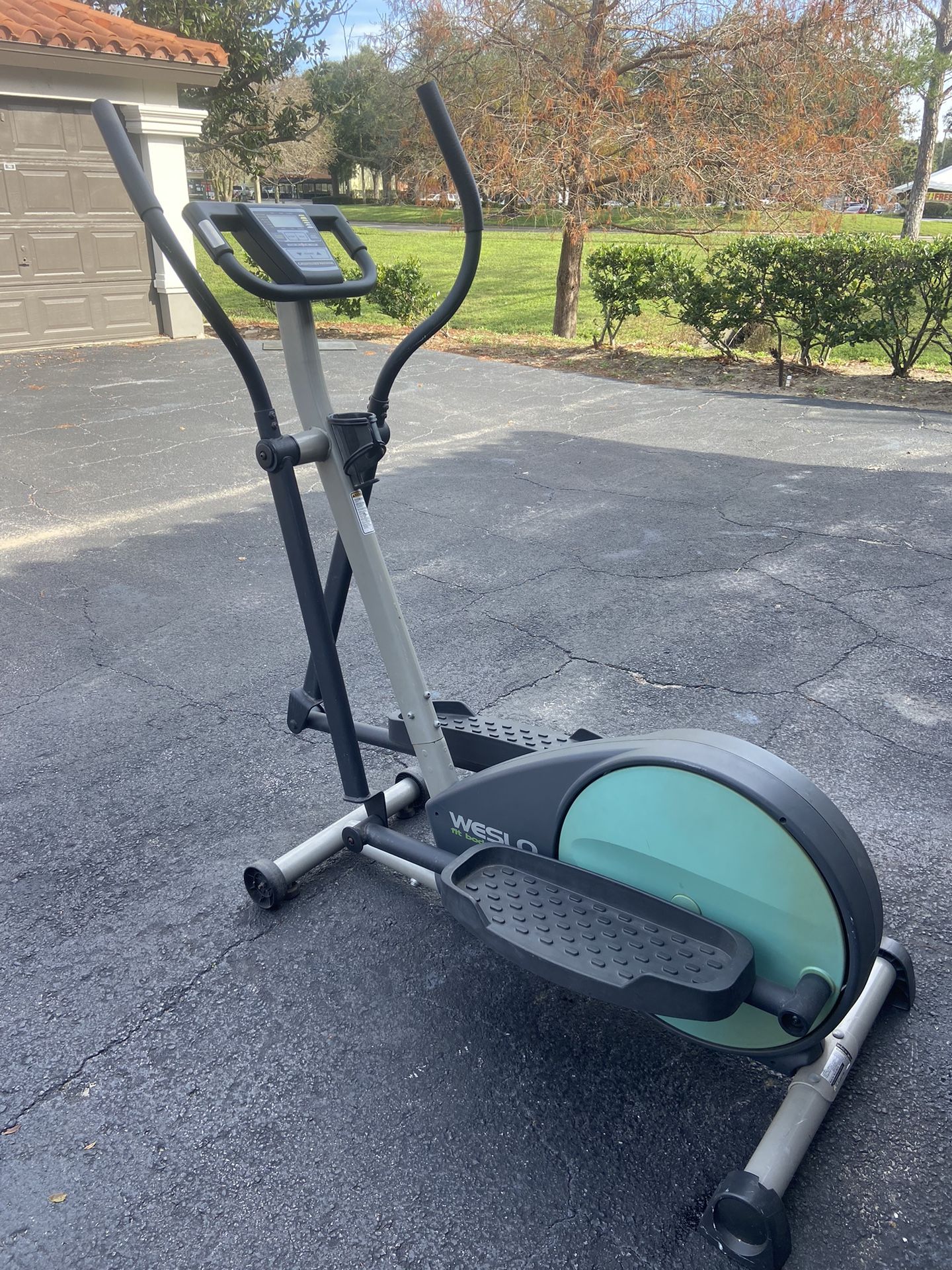 Weslo fit body system elliptical sale