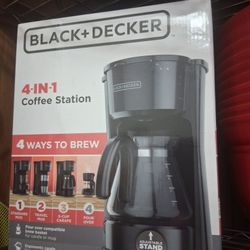 NEW Black & Decker Coffee Station $24