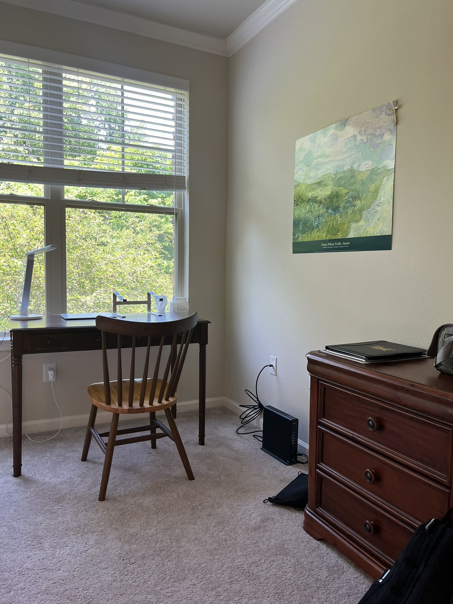 Desk, Chair and  Dresser 