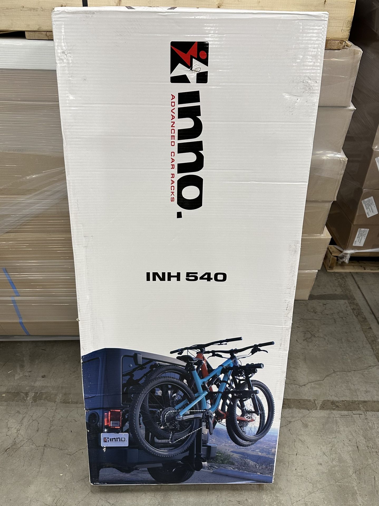 Inno INH540 hitch mounted bike rack (not Thule) 