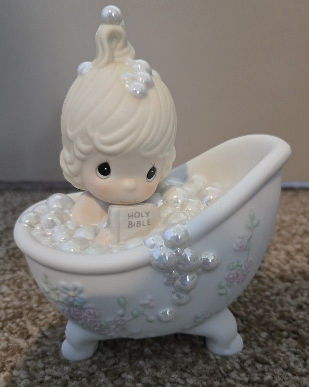Vintage Precious Moments Retired - He Cleansed My Soul #100277