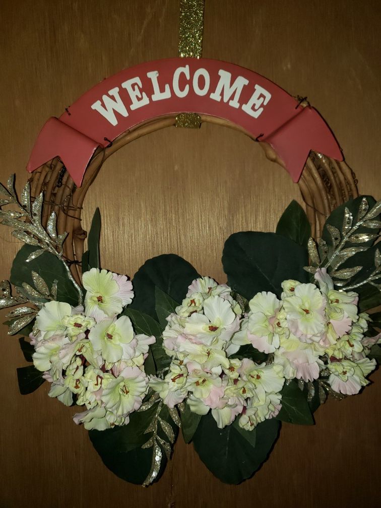 Homemade wreath