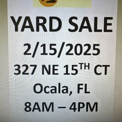 YARD SALE