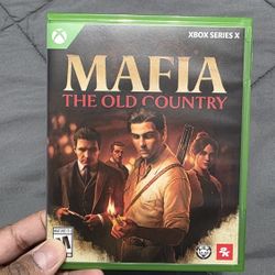 Mafia The Old Country Xbox Series X