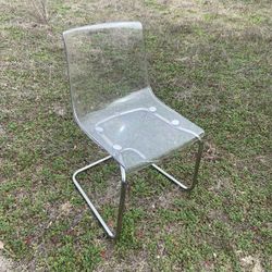 Clear Plastic Aesthetic Chairs