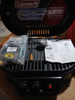 NEW Coleman RoadTrip 9901 Tabletop Grill GEN2 – Complete Camp Bundle!