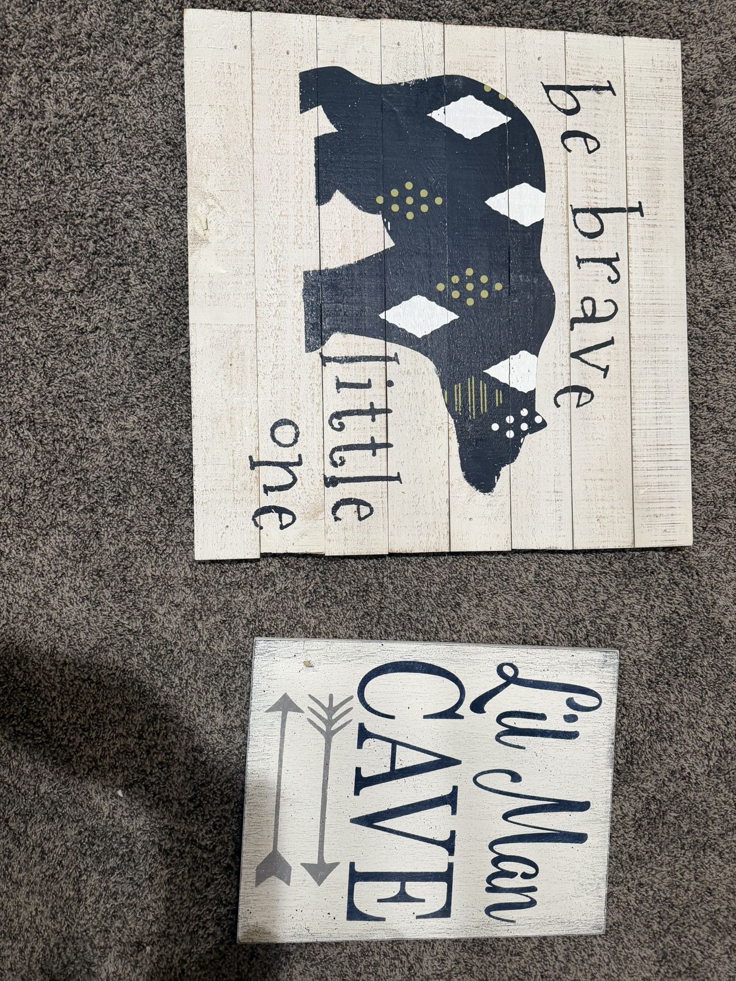 Nursery Sign Set 