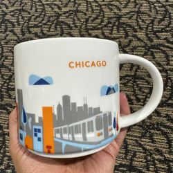 Starbucks, You Are Here Collection Chicago Mug Shipping Available