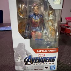 Bandai SHF S.H.Figuarts Marvel Avengers Endgame Captain Marvel Action Figure