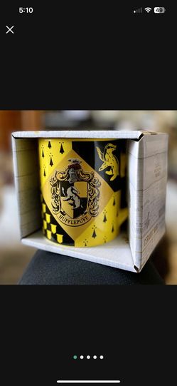 Harry Potter, Hufflepuff, 14 Oz, Ceramic Cup Mug