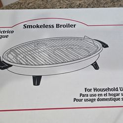 Salad Master Smokeless Grill