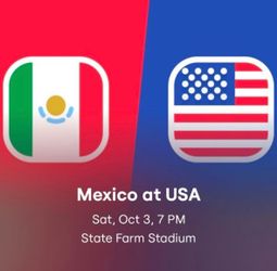 USA Vs Mexico tickets for sale