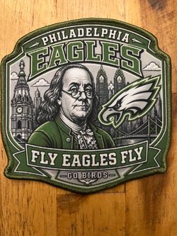 Philadelphia Eagles Limited Edition Iron On Patch