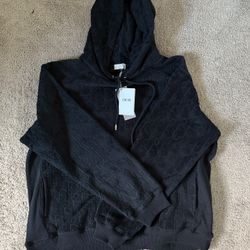 Christian Dior Oblique Relazed- Fit Hooded Sweatshirt