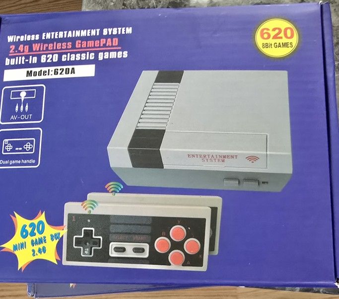 Retro Nintendo Wireless Video Game