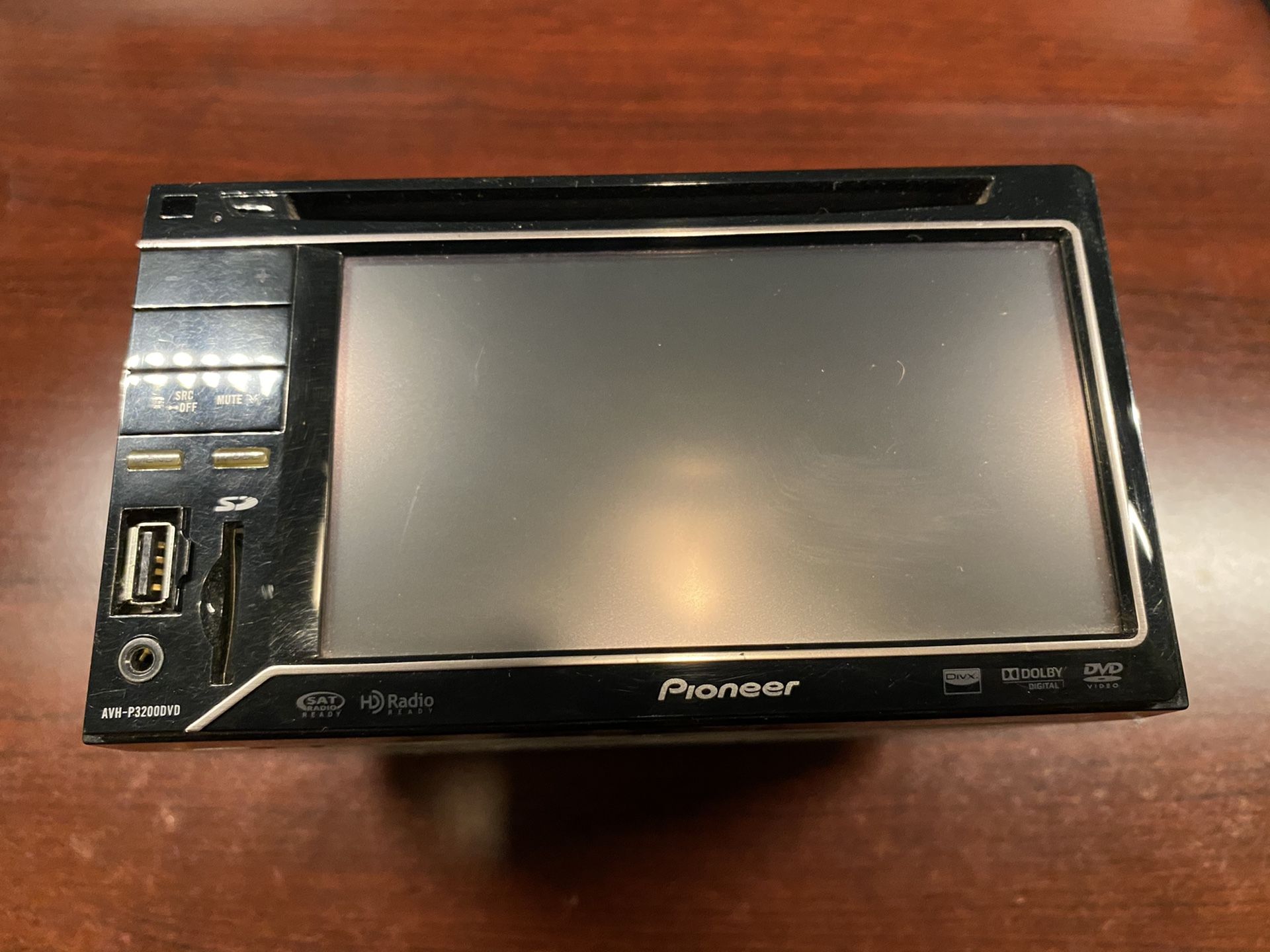 Pioneer AVH-3200DVD double din head unit.