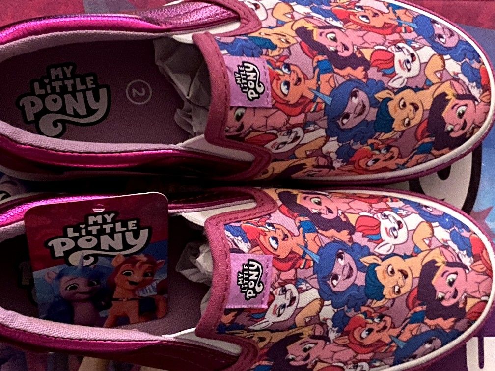 My Little Pony Slip On Sz. 2 (Girls)