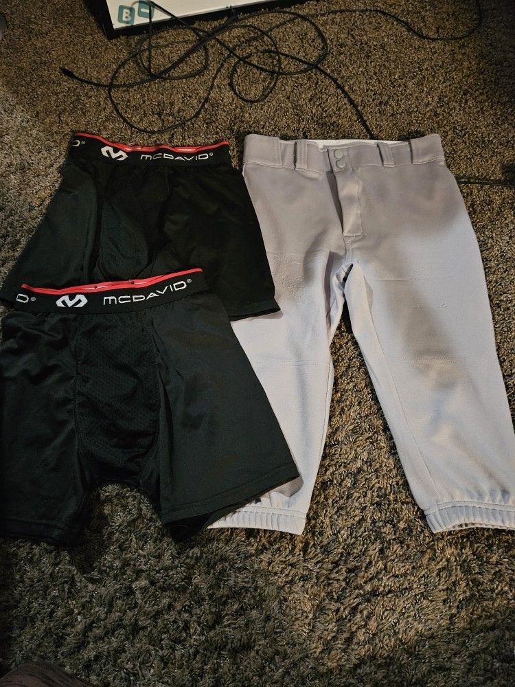 Youth LG Baseball Knickers And 2 Cup Underwear
