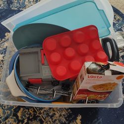Mystery Box of Household Goods & Silicone Cupcake Pan