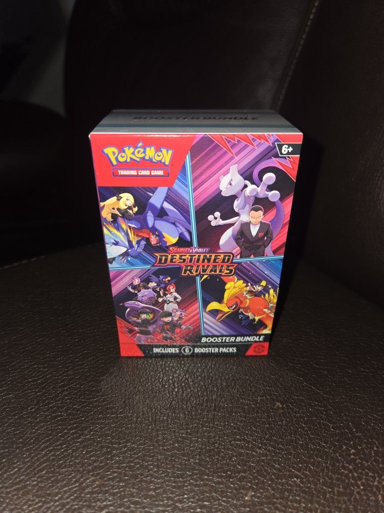 Pokemon Destined Rivals Booster Bundle
