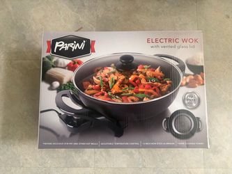 Parini Electric Wok ~ NEW ~ cookware