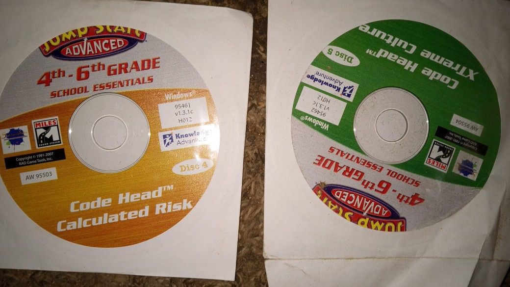 Computer Games , And Pack Of Never Opened Blanks 10