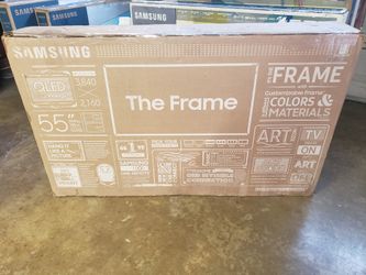 Tv Samsung 55", 4k, The Frame, LS03, 240 Hz, Dynamic Cristal Color, Art, Excellent