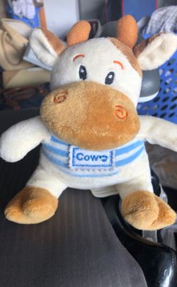 Baby cow stuffed animal