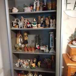 Cabinet Full Of Collectables (Not Cabinet)