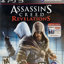 Assassin's Creed: Revelations Sony PlayStation 3 PS3 CIB Complete With Manual