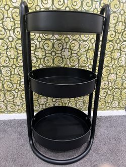 3-Tier Metal Utility Cart