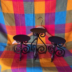 Rustic Candle Holders 