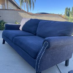 Used Sofa/Couch Blue/Grey