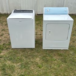 Washer And Dryer Set