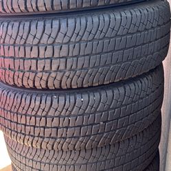 6 Tires 245 75 17 Michelin