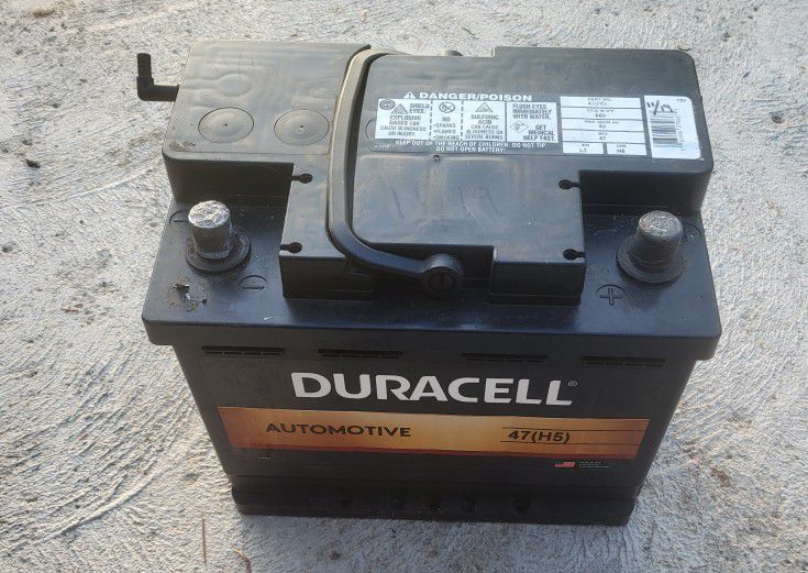 Duracell Car Battery  47 (H5)