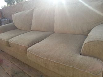 Tan couch