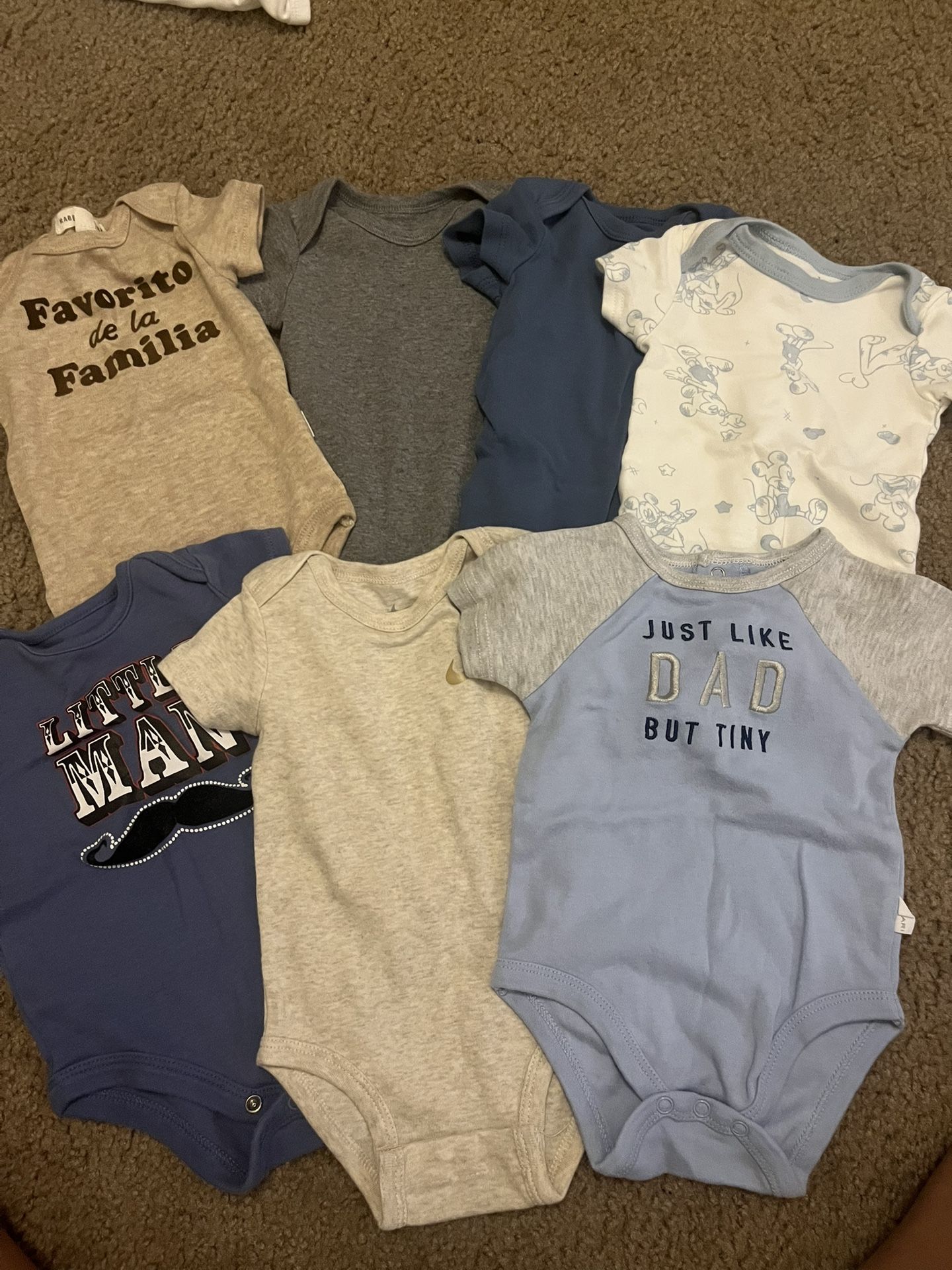 6months - 9 months baby onesies