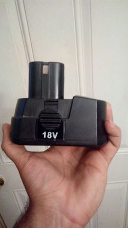 Great Neck/18 Volt battery for cordless drill good condition and works