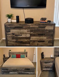 Brown Bedroom King set