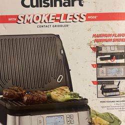New  Cuisinart Panini Press Smokeless