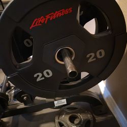 Bumper Plate Set 44.1lbs each
