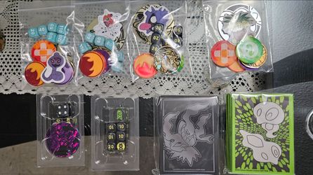 Pokémon TCG Mini Albums, Sleeves, Dice, Counters & Coins
